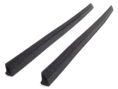 64-66 Mopar A Body & 68- 70 B Body Moulded Rear Roll-Up Seals  - FREE SHIPPING