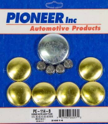 Brass Water Jacket Plugs, Chrysler 383, 400, 413, 426, 440 - FREE SHIPPING