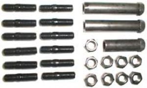 68-74 HP Exhaust Manifold Fastener Kit, B & E Body 383/440 - FREE SHIPPING