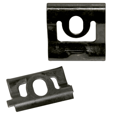 1968-70 Mopar B-Body 2-Door Coupe, Front Window Reveal Molding Clip Set - FREE SHIPPING